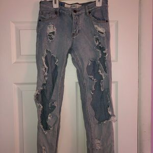 Brandy Melville ripped jeans!